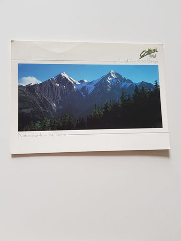 AK Nationalpark Hohe Tauern. Osttirol. Blick vom Europa-Panoramaweg in Goldried bei Matrei in Osttirol.