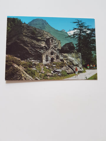 AK Matreier Tauerntal. Felsenkapelle in Innergschlöß.