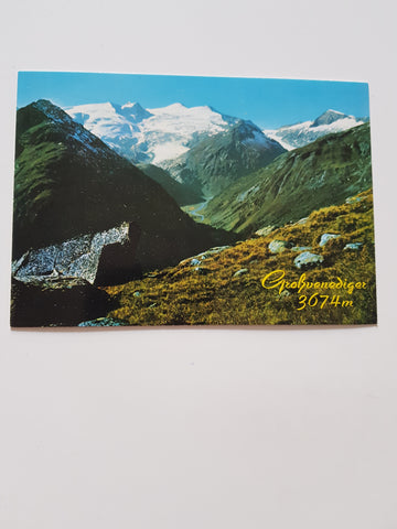 AK Tauerntal. Blick Innergschlöß und Großvenedigergruppe.