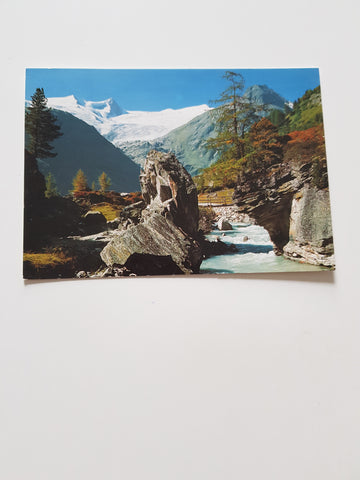 AK Blick vom Innergschlöß zum Großvenediger.