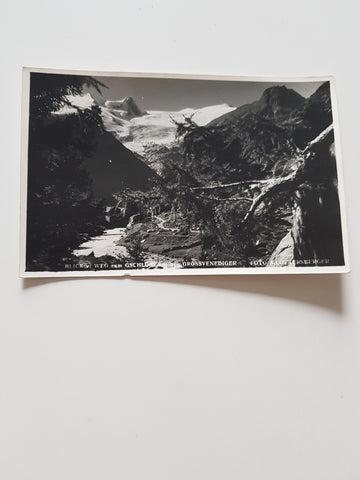 AK Blick v. Weg zum Gschlöss auf den Grossvenediger.