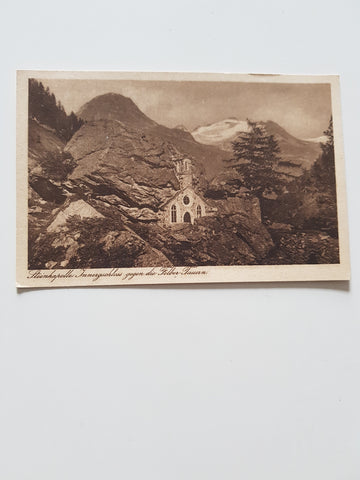 AK Steinkapelle Innergschlöss gegen die Felber Tauern.