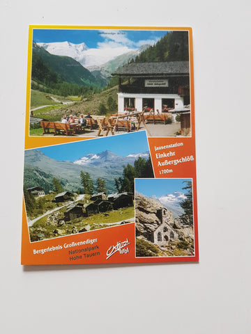 AK Jausenstation Einkehr Außergschlöß. Großvenediger.