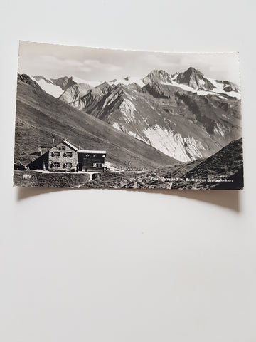 AK Kals Matreier Törl. Blick gegen Großglockner.