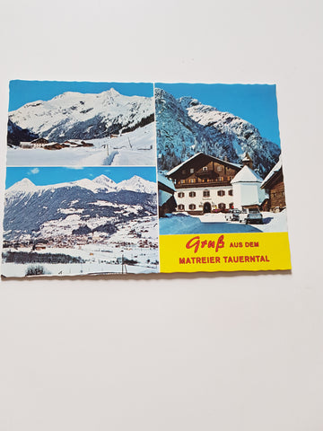 AK Gruß aus dem Matreier Tauerntal.