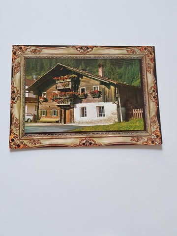 AK Altes Bauernhaus in Huben.