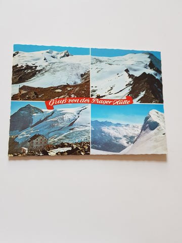 AK Gruß von der Prager Hütte.