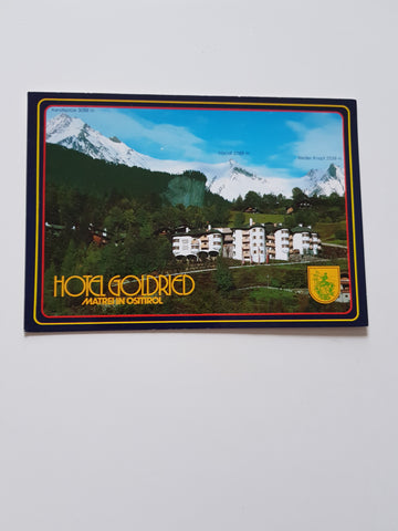 AK Matrei in Osttirol. Hotel Goldried.