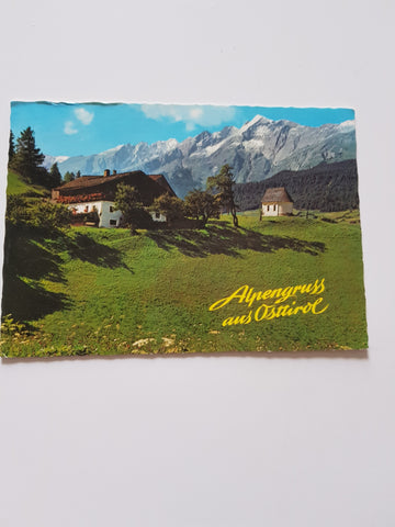 AK Tiroler Bauernhaus bei Matrei in Osttirol.