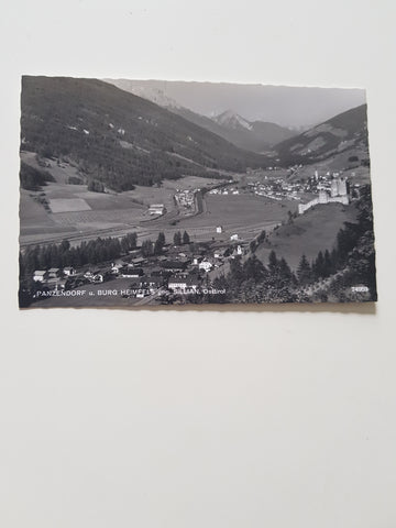 AK Panzendorf u. Burg Heinfels geg. Sillian. (1963)