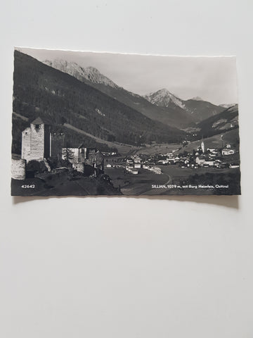 AK Sillian mit Burg Heinfels. (1958)