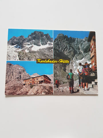 AK Karlsbader Hütte. Lienzer Dolomiten.