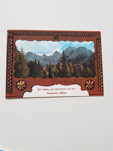 AK Die Laserz, eine Perlenkette aus der Schatztruhe Osttirol.