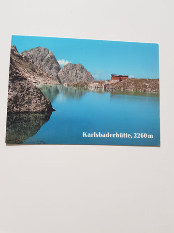 AK Karlsbaderhütte.