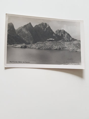 AK Karlsbader Hütte im Laserz.