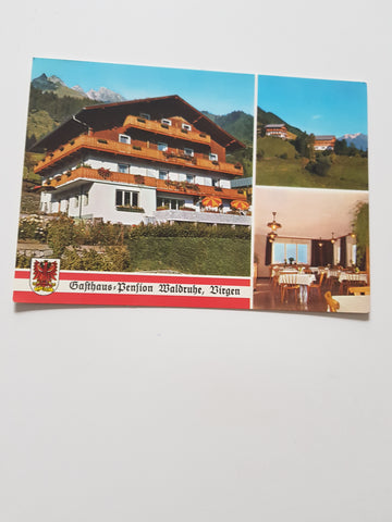 AK Virgen. Gasthaus Pension Waldruhe.