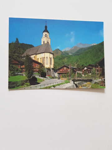 AK Obermauern im Virgental. Gotische Kirche.