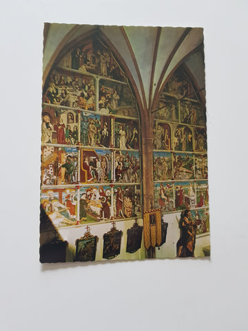 AK Obermauern. Fresken in der Pfarrkirche.
