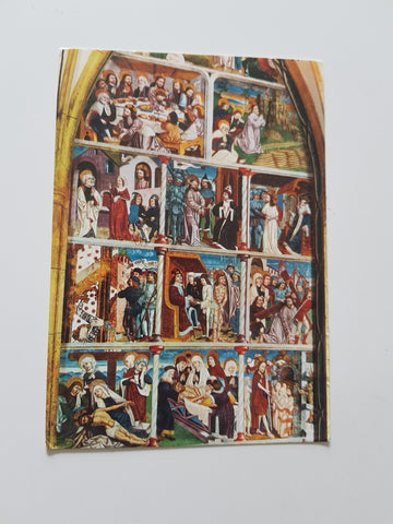 AK Obermauern. Fresken an der Wallfahrtskirche.