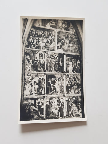 AK Obermauern. Kirche. Fresken.