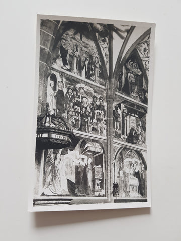 AK Obermauern. Kirche. Fresken. (1931)