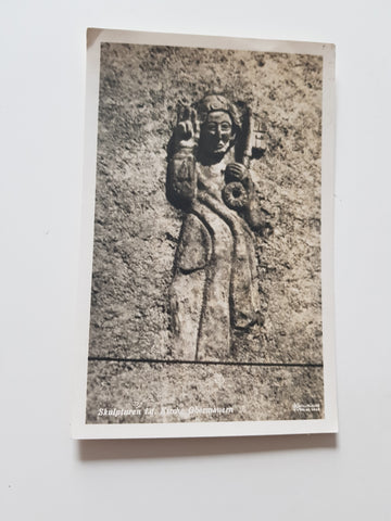 AK Obermauern. Skulpturen in der Kirche. (1934)