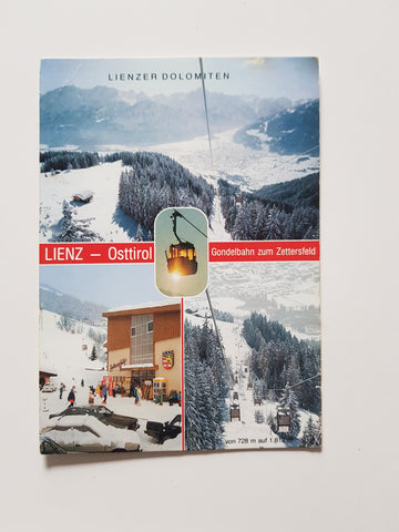 AK Lienz. Gondelbahn zum Zettersfeld.