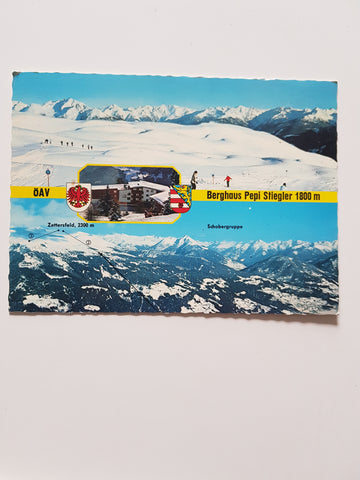 AK Lienz. Zettersfeld. ÖAV-Berghaus Pepi Stiegler. Sonnenplateau.