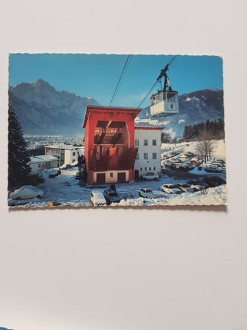 AK Lienz. Talstation der Zettersfeldbahn.