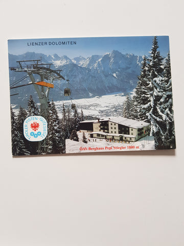 AK Lienz Zettersfeld. ÖAV-Berghaus Pepi Stiegler.