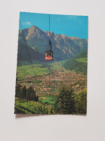 AK Zettersfeldbahn mit Blick auf Lienz.