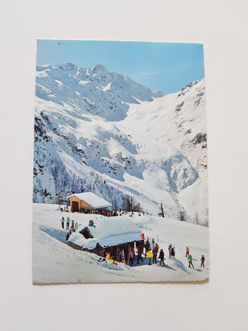 AK St. Jakob im Defereggen. Schigebiet Brunnalm. Talstation Weißspitzlift.