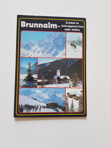 AK Brunnalm. St. Jakob in Defereggen. St. Leonhard im Defereggental mit Gasthof-Pension in der Mauer.
