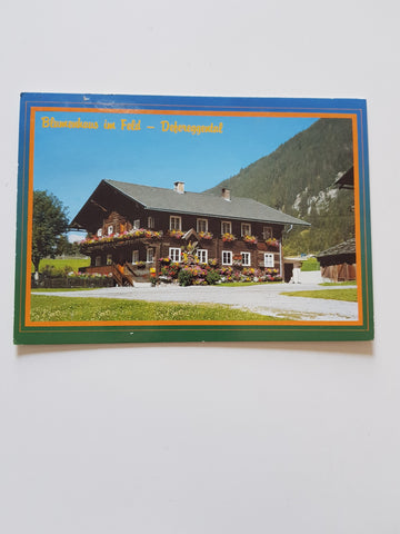 AK Blumenhaus im Feld - Defereggental. Feld Nr. 18 bei St. Jakob in Defereggen.