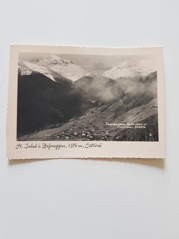 AK St. Jakob in Defereggen. Pfannhorn, Almhorn u. Hochgall. (1933)