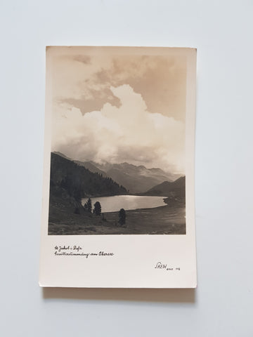 AK St. Jakob in Defereggen. Gewitterstimmung am Obersee.