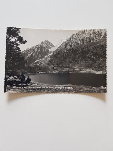 AK St. Jakob in Defereggen. Obersee am Stallersattel mit Wild- u. Hochgall.