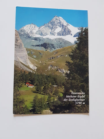 AK Großglockner vom Endpunkt der Kalser Glocknerstraße (Lucknerhaus)