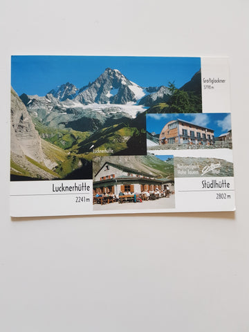 AK Großglockner. Lucknerhütte. Stüdlhütte.