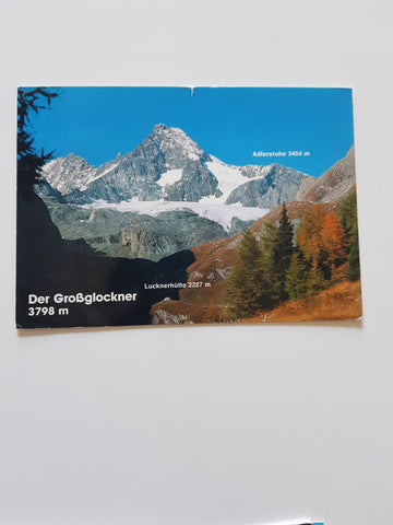 AK Der Großglockner. Lucknerhütte. Adlersruhe.