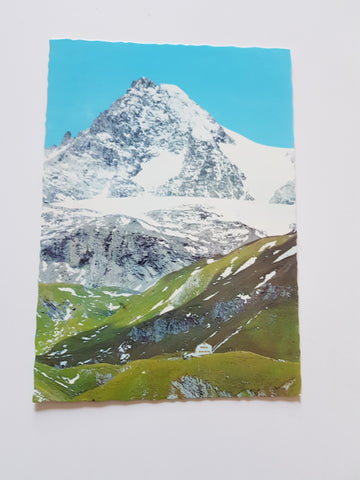 AK Lucknerhütte gegen Großglockner. Ködnitztal. Kals.