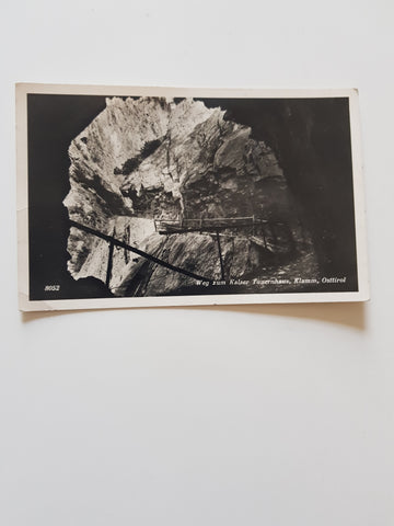 AK Weg zum Kalser Tauernhaus, Klamm.