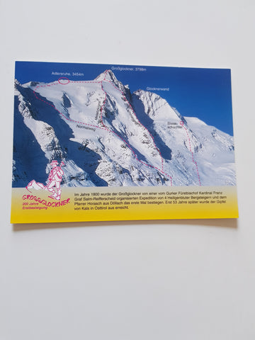 AK 200 Jahre Großglockner Erstbesteigung.