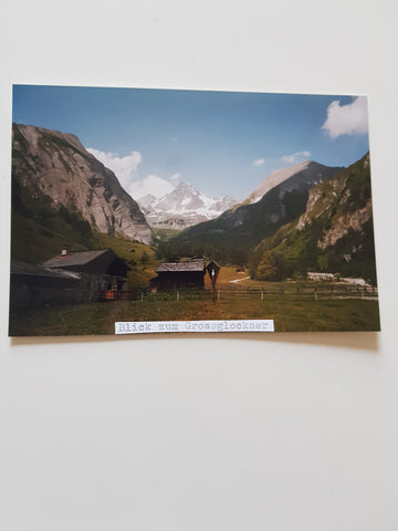 Foto Blick zum Grossglockner.
