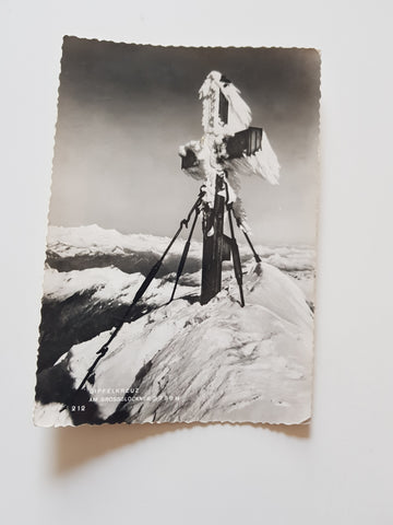 AK Gipfelkreuz am Grossglockner.