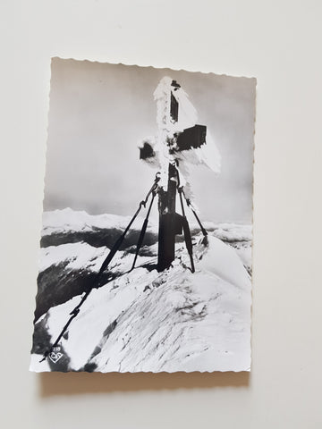 AK Bergkreuz am Gipfel des Grossglockner.