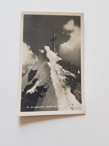 AK Grossglockner Gipfelkreuz.