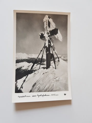 AK Gipfelkreuz am Großglockner.