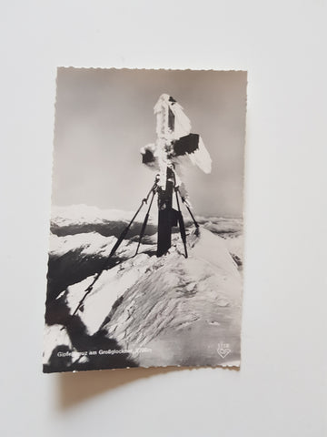 AK Gipfelkreuz am Großglockner.