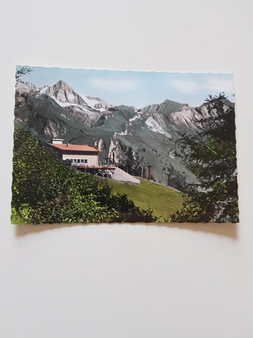 AK Kals am Großglockner. Bergbahn Glocknerblick. Bergstation.
